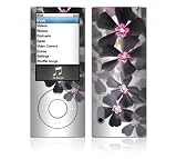 Asian Flower Paint Decorative Skin Decal Sticker for Apple iPod Nano 5G (5th Gen) MP3 Player