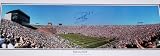Joe Theismann Autographed Notre Dame Irish 13.5x39 inch Stadium Panoramic Print