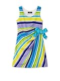Amy Byer Girls 7-16 Knit Sleeveless Faux Wrap Dress