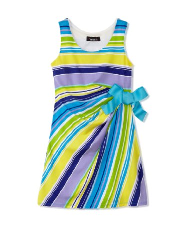 Click To Amy Byer Girls 7-16 Knit Sleeveless Faux Wrap Dress Details... Amy Byer Girls 7-16 Knit Sleeveless Faux Wrap Dress