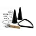 Pizzacraft PC0304 Grilled Pizza Cone Set, 6-Piece