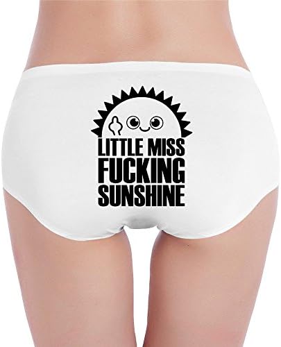 Women's Little Miss Fucking Sunshine 2016 Cute Funny Illustration Hipster Underwear