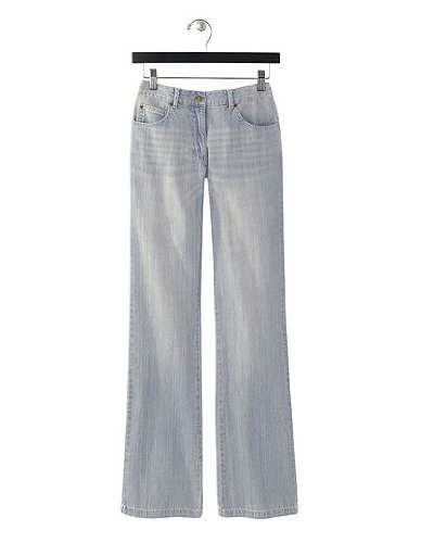 Spiegel Distressed Lightweight Bootcut Jeans
