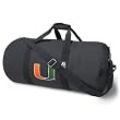 University of Miami Duffel Bag Official NCAA Logo UM Logo DUFFLE Travel / Fitness / Overnight Bag Luggage