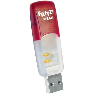 AVM FRITZ!WLAN USB Stick - mit Stick & Surf Wireless LAN bis zu 125 MBit/Sek mit g++ Standard