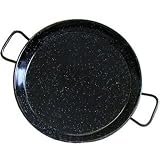 Myson Authentic Spanish Enameled Steel Paella Pan, 17 Inch