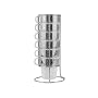 Present Time Cappucino Tower Set Porcelain Lace Design Set of 6 pieces