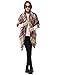 Women Plaid Blanket Winter Scarf Thick Cozy Tartan Wrap Oversized Shawl Cape