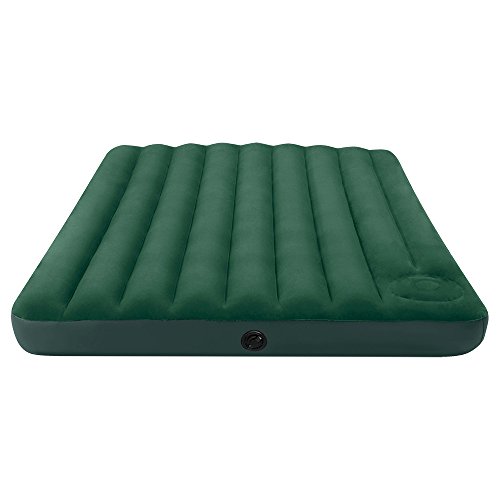 Intex Downy Airbed with Builtin Foot Pump, Queen CAMP STUFFS