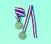 Award Medal Ribbons 12ct