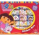 Dora the Explorer boxed sticker rolls -200+ Stickers