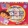 Dora the Explorer boxed sticker rolls -200+ Stickers