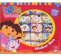 Dora the explorer - 200 reusable stickers