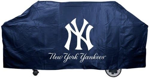 NEW YORK YANKEES BARBEQUE GAS GRILL COVER NEW MLB BBQ