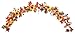 GKI Bethlehem Lighting 6-Foot 35-Light Sunflower Harvest Garland