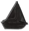 J. Michelle Chocolatier Solid Belgian Dark Chocolate Sailboat, Handmade in Hawaii, 2-Count Bag