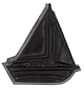 J. Michelle Chocolatier Solid Belgian Milk Chocolate Sailboat, 2-Count Bag