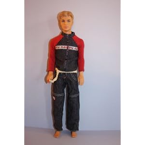 Doll Casual Clothing Set Jeans and Long Sleeve Shirt Made to Fit the Ken Doll by Olivia's Doll Closet