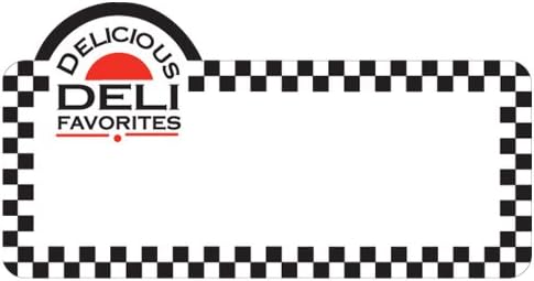 Deli Signage Write On-wipe Off Tags, 2 1/4" X 4", 60 Tags