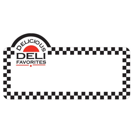 Deli Signage Write On-wipe Off Tags, 2 1/4" X 4", 60 Tags