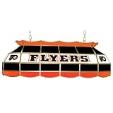 NHL Philadelphia Flyers Stained Glass 40 inch Lighting Fixtu
