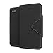 iPhone SE Case, Cellto PU Leather Wallet Cover Stand and Reversible Magnetic Flap Flip Cover for Apple iPhone SE/iPhone 5S / iPhone 5 - Black