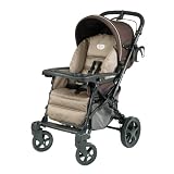 Peg Perego Uno Convertible Carriage to Stroller System in Moka