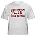 Give Blood Tease a Field Spaniel Youth T-Shirt (for Kids) Various Colors Available