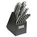 Oneida 14-Piece Stainless-Steel Classic Knife Block Set