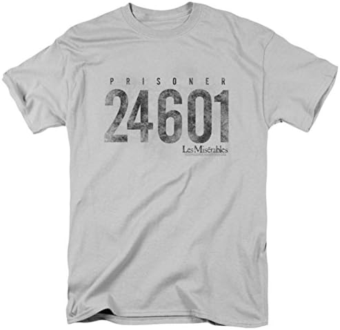 LES Miserables Prisoner T-Shirt LES Mis Musical Theatre Tee