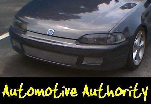 Honda Civic Chrome Mesh Grille Insert 92-95