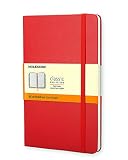 Moleskine Classic Notebook, Pocket, Ruled, Red, Hard Cover (3.5 x 5.5) (Classic Notebooks)