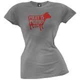 PETA - Meat Is Murder Juniors T-Shirt