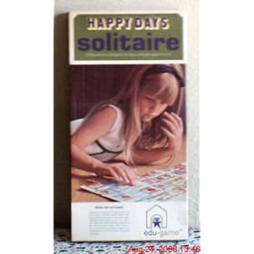 Vintage Ed U Cards Child Solitaire Game 1970