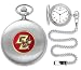 Boston College Eagles BC NCAA Silver Pocket Watch