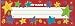 Eureka, Stars and Spirals Tented Name Plates, 6.5-Inch (843710)