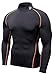 TM-T32-BO_Small j-m Tesla Men's Thermal Fleece Coldgear Compression Baselayer Mock Long Sleeve T Shirts T32