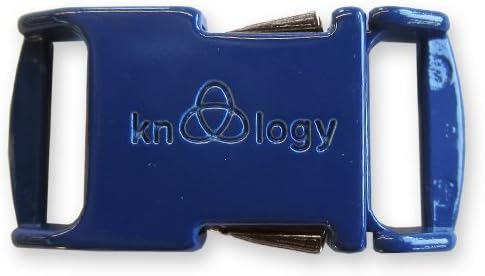 Knottology 1/2 Inch Spring Assisted Full Metal Nito Buckles (Blue)