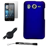 Blue Smooth Design Cover / 2 Piece Snap On Crystal Protective Hard Case for ....