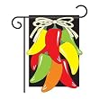 Hot Peppers Garden Flag