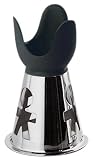 A di Alessi Girotondo Egg Cup, Black, (AKK02 B)