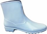 Damen-Stiefel ""Michaela"" 2218-0-400-38 Stiefel, PVC, mit Absatz, Profilsohle, weiter Einstieg, Gr&ouml;&szlig;e 38, Farbe: grau