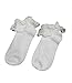 Vintage Lace Ruffle Frilly Ankle Socks Fashion Ladies Princess Girl