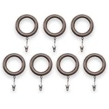 Source Global Resin Rings, Pack of 7, Dark Brown