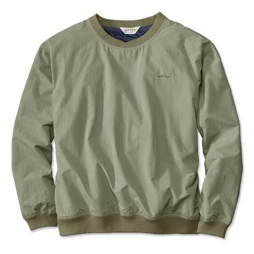 Pullover Wind Shirt, Sage, X Large