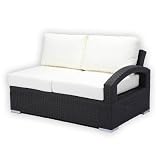 Como Lago Right Arm Facing Color: Off-White
