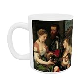 Allegory of Married Life (oil on canvas) by.. - Mug - Standard Size