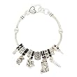 Cat Theme Black Designer Style Charm Bracelet Fashion Jewelry