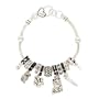 Cat Theme Black Designer Style Charm Bracelet Fashion Jewelry