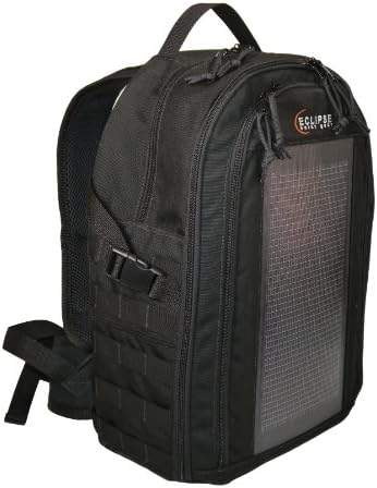 The Photo Pro Solar Backpack - MOLLE, Black